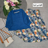 شومیز و دامن گلدار ☘️🌺21255 نفیس