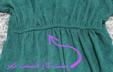 پیراهن مانتویی یاسی در رنگبندی 🎀🎀کد۲۸۴۸۰ دل