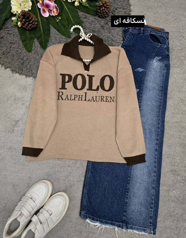 بلوز بافتpolo🌺☘️نفیس28375
