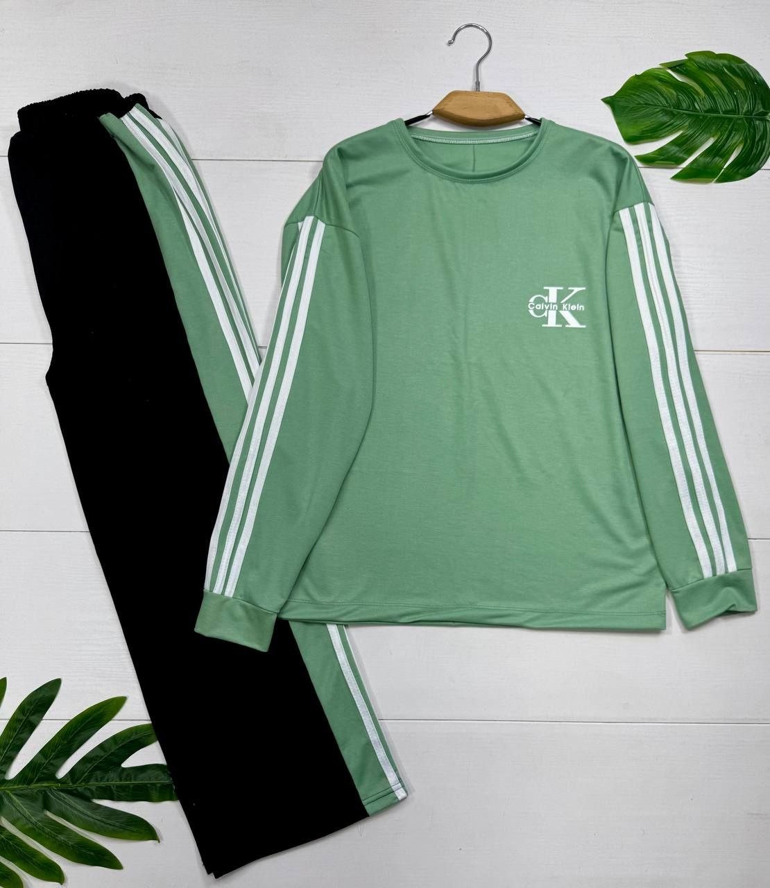 ست بلوز و شلوار نگاه 🌿 با رنگ بندی و کیفیت عالی ✅ الیش28371