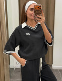 ست بلوز و شلوار اورجینال Miu Miu🌿 با کیفیت عالی ✅الیش12725