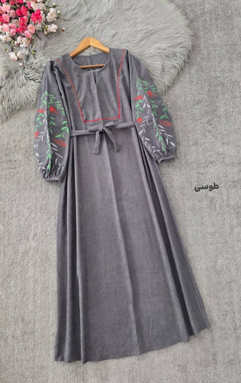 کفتان گلدوزی نازگل 🌼 با رنگ بندی و کیفیت عالی ✅والی28511
