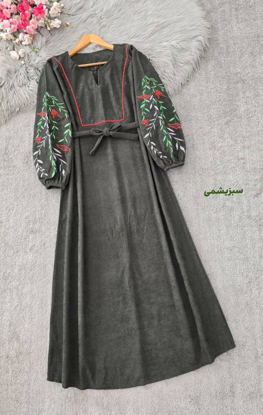 کفتان گلدوزی نازگل 🌼 با رنگ بندی و کیفیت عالی ✅والی28511