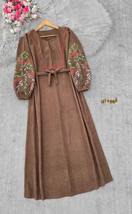 کفتان گلدوزی نازگل 🌼 با رنگ بندی و کیفیت عالی ✅والی28511