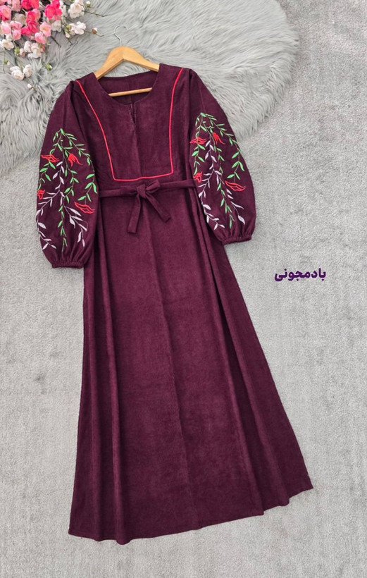 کفتان گلدوزی نازگل 🌼 با رنگ بندی و کیفیت عالی ✅والی28511