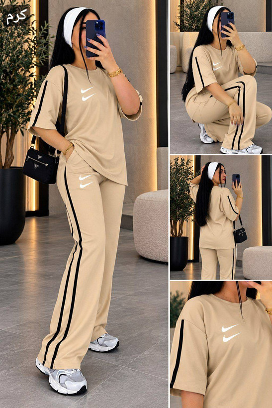 ست تیشرت شلوار دونایک🌺☘️28000 شایسته