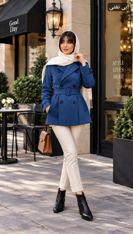مانتو پاییزه نویا☘️🌺2689 شایسته