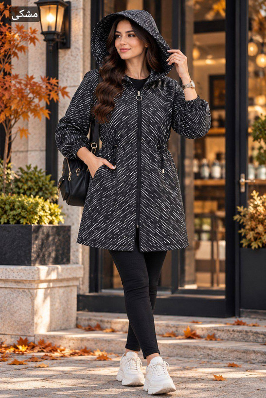 مانتو بارانی توسکا 🌺☘️28001 شایسته