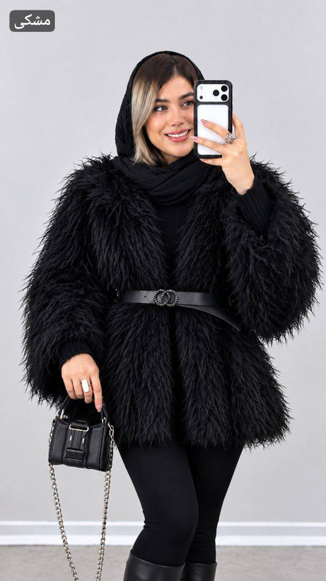 پالتو تمام خز🌺☘️28381 شایسته