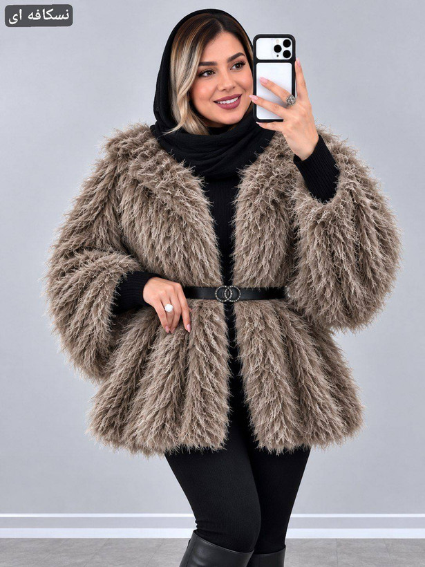 پالتو تمام خز🌺☘️28381 شایسته