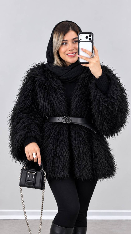 پالتو تمام خز🌺☘️28381 شایسته