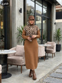 پیراهن کمرشنی نورسا☘️🌺28473 شایسته